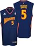 Baron Davis Youth Jersey: adidas Blue Replica #5 Golden State Warriors Jersey