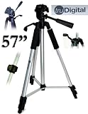 Tru Digital 57" Camera Tripod With Deluxe Tripod Carrying Case For Digital Cameras & Camcorders (*