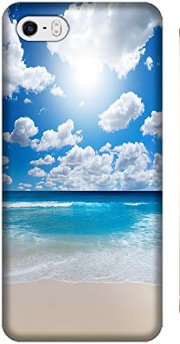 Beautiful Trees Beach Sunshine Cases / Covers Design Special For iPhone 5C Style No.2