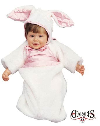 Plush Bunny Bunting Infant Newborn Baby Costume