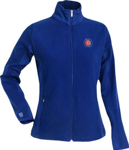 Chicago Cubs Women's Sleet Full Zip Fleece Jacket