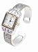 Geneva Platinum Women's Engraved Bangle Watch