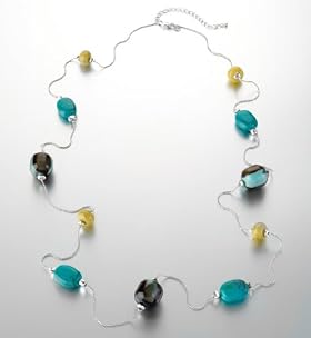Assorted Bead Rope Necklace