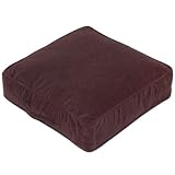 Greendale Home Fashions Omaha 28-Inch Square Floor Pillow, Merlot
