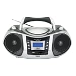 Naxa Portable MP3/CD Player with Text Display, AM/FM Stereo, USB/SD/MMC Inputs