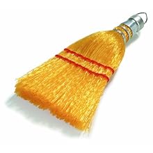 Carlisle 3663400 Synthetic Corn Whisk Broom, 9" Head Width, 3" Overall Length, Straw (Case of 12)