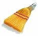 Carlisle 3663400 Synthetic Corn Whisk Broom, 9" Head Width, 3" Overall Length, Straw (Case of 12)