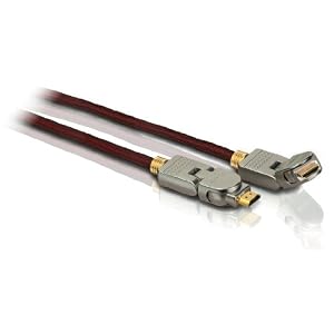 Philips Pro Series SWW1435U 27 Swivel High Speed HDMI Cable with Ethernet (4 feet) by 