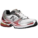 New Balance Men's 730 Running Shoe Red, White, Silver (8.5) New Balance Men's 730 Running Shoe Red, White, Silver (8.5)