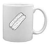 Breakfast Sausage (b And W) Mug by SHOPZEUS