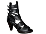 s.Oliver Sandalette in Schwarz Damenschuhe Markenschuhe Sandaletten Schuhe - schwarz