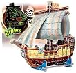 Pirate Ship (Glow in the Dark), 360 Piece 3D Jigsaw Puzzle Made by Wrebbit Puzz-3D