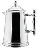 Francois et Mimi Vintage Double Wall French Coffee Press, 34-Ounce, Stainless Steel