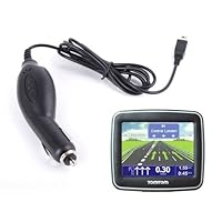 Mini USB Car charger for TomTom GO 950 LIVE, GO LIVE 820 & Start 2 By DURAGADGET