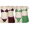 Girls Bikini and Matching Sarong 3pc Set New Age 4-15