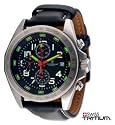 Smith & Wesson® Ambassador Tritium Chronograph Watch with Leather Strap