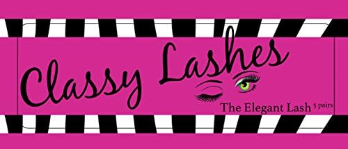 Classy Lashes: Studio Quality False Eyelashes. Long Lasting, Reuseable, Great Looking Lashes