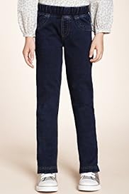 Cotton Rich Straight Leg Denim Jeggings
