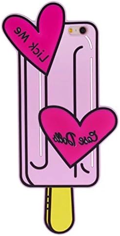 TKORP 3D love popsicle silicone Case for Apple iPhone 6 Plus/iPhone 6S Plus 5.5 inch