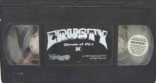 Crusty Demons of Dirt III (VHS ) Dirt Bike BMX 