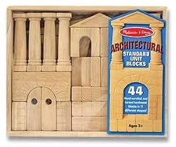 MELISSA & DOUG ARCHITECTURAL UNIT BLOCK SET