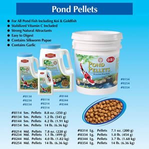 Buy Imperial Garden Products OSI Pond Pellets Floating Fish Food Medium 7.8oz