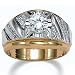 Men's DiamonUltra™ Cubic Zirconia Tutone Ring