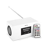 NGS Roomy White Radio portable MP3 Blancpar NGS