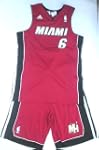 ADIDAS COMPLETO KID S LEBRON JAMES ROSSO