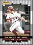 ROOKIE SUPER STAR - Buster Posey (Prospect / RC - Rookie Card) - San Francisco / 2008 Razor Signature Series Silver Baseball Card