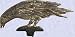 Decoration the raven iron Statue Home garden sculpture