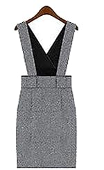 Open-Back Winter  Shirt Party Dress 