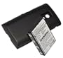 2600mAh Li-ion Mobile Battery For Xperia X10, Xperia X10a, Xperia X10i Extended Battery With Black Color Back Cover