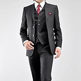 Le ormeルオルメモードスタイル半段返り3ツボタンスリーピーススーツナチュラルストレッチ素材メンズパーティースリムスーツAC15