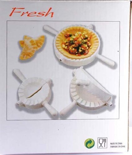 Stampo per pastine - stampo richiudibile - 3 pezzi - plastica Stampo per pastine - stampo richiudibile - 3 pezzi - plastica