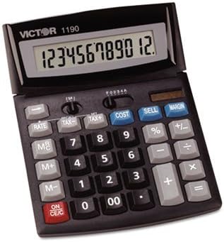 Victor Business Desktop Display Calculator 1190