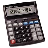 Executive Desktop Calculator, 12 DGT LCD Display, Cost-Sell-Margin, Tax Keys VCT1190