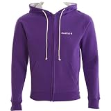 Soul Cal Basic Zip Hoody - Purple - Mens