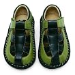 See Kai Run Ocean Olive & Black Sandal