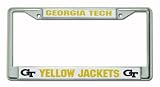 Georgia Tech Yellowjackets Chrome Frame
