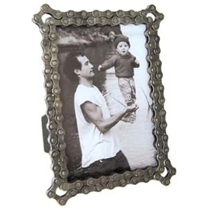 Recycled Bike Chain frame for your 5x7 print by Resource Revival - 5x7