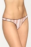 Underglam Peach Brown Leopard Thong