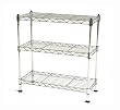 Seville Classics 17-1/2-Inch by 7-1/2-Inch by 18-1/2-Inch Cabinet Organizer, Chrome