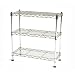 Seville Classics 17-1/2-Inch by 7-1/2-Inch by 18-1/2-Inch Cabinet Organizer, Chrome