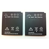 Buy 2 packs of Li-ion batteries (NP-40) for for hp Digital Still Camera SB-360 or... by HP