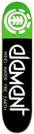 Element Green Fractal 8.0 Skateboard Deck
