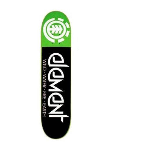 Element Green Fractal 8.0 Skateboard Deck