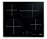 Gorenje ECT620AXC Autark-kochmulde / 7000 Watt / Glaskeramik / 4 Kochzonen / Elektronikuhr