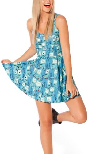 Mashion ® Sexy Printing Junior Tank Top A-Line Dress Size Small LDGBT