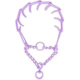 Platinum Pets Prong Collar, 22-Inch, Sweet Lilac